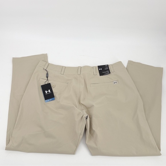 Under Armour Men’s ISO-CHILL Tapered Khaki Pants 40/32 New - Picture 10 of 16